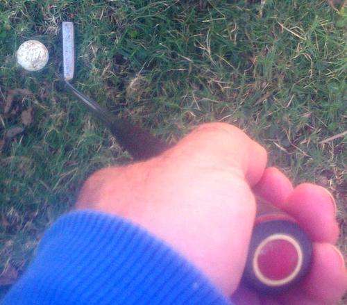 VINTAGE PUTTER  HAND FORGED SCOTLAND