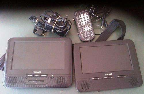 TEAC PORTABLE TWIN DVD PLAYER