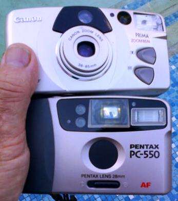2x Vintage  Cameras CANON &PENTAX