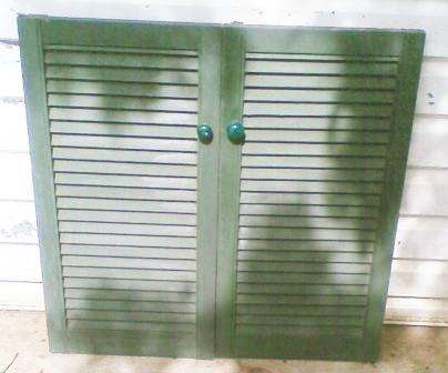 Old Meranti Cupboards doors