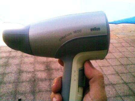 HAIR DRYER CREATION 1600 BRAUN