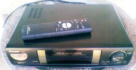 SHARP VIDEO CASSETTE RECORDER