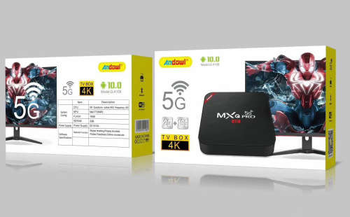 Andowl Q-A106 MXQ Pro 5G Android 10 Smart Box