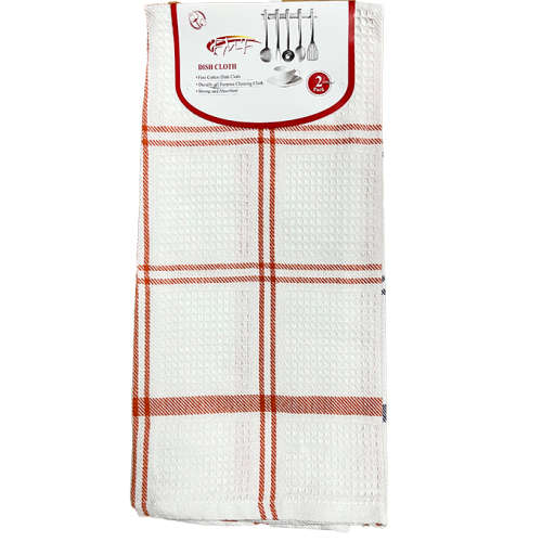 FMF 2 Pack Assorted Dish Cloth 45x70cm