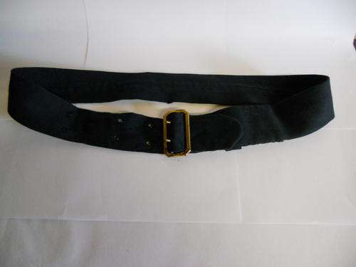original SAP police web belt with buckle.