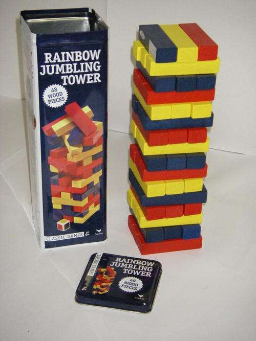 Jenga  jumbling tower blocks - game