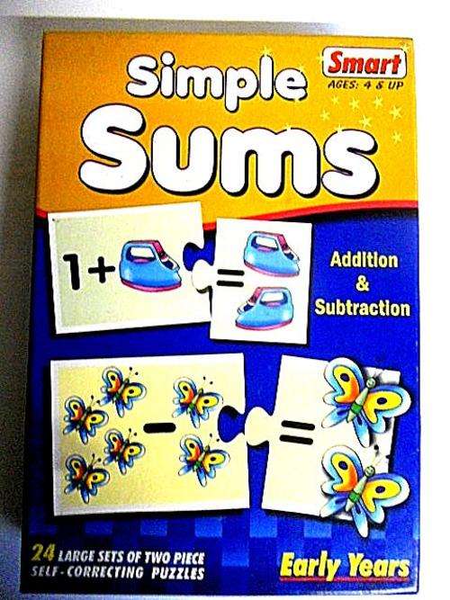 Simple Sums by SMART Early Years - ages 4 nd up
