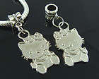 Tibetan Silver Hello Kitty Charming Pendants or Charms