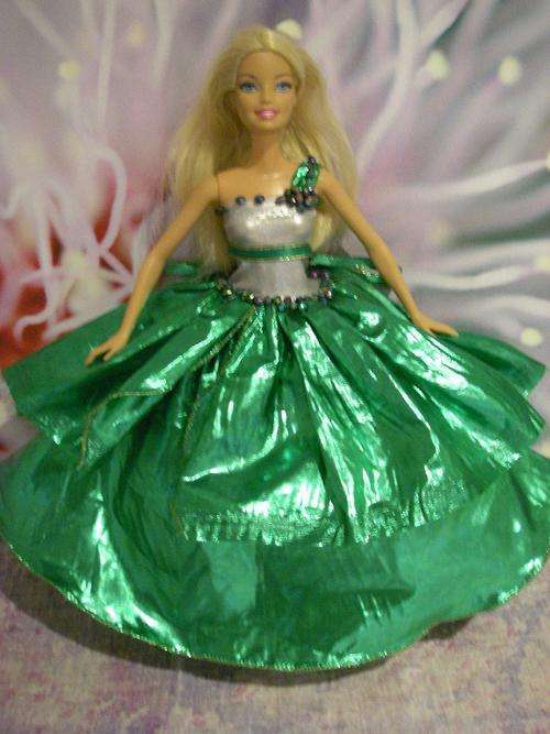 ball gown party dress designer evening wear garden party barbie doll steffi doll clothes clothing day wear
