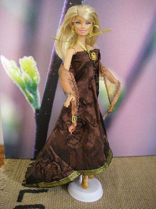 autumn dress garden party ball gown evening wear formal day wear barbie steffi love casual clothes clothing