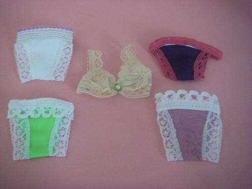 barbie doll steffi love doll underwear panties bra panty lingerie costume swimsuits undergarments