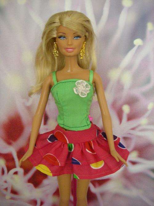 Barbie, Steffi Love and similiar dolls clothes summer spring skirts and tops