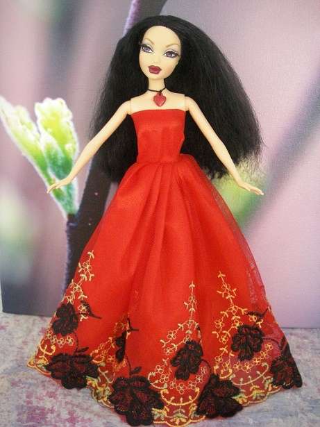 Barbie doll ball gown party dresses BARGAINS and BUDGET BUYS