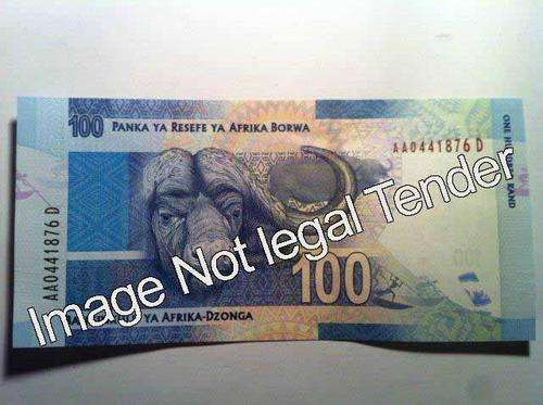 MANDELA NOTE AA 0441876 D Brand new