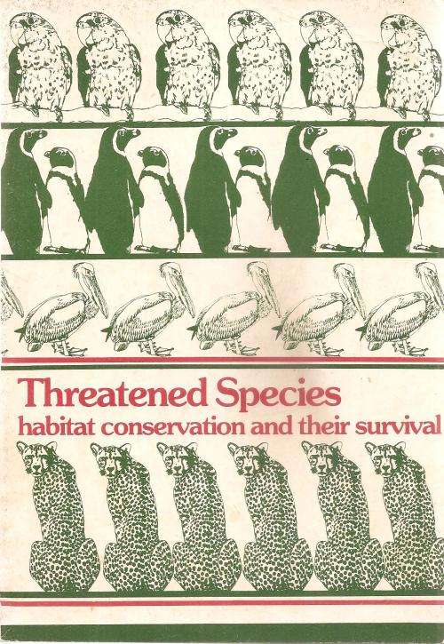 Threatened Species - Habitat Conservation and their Survival Text  By: Rtk Geldenhuys