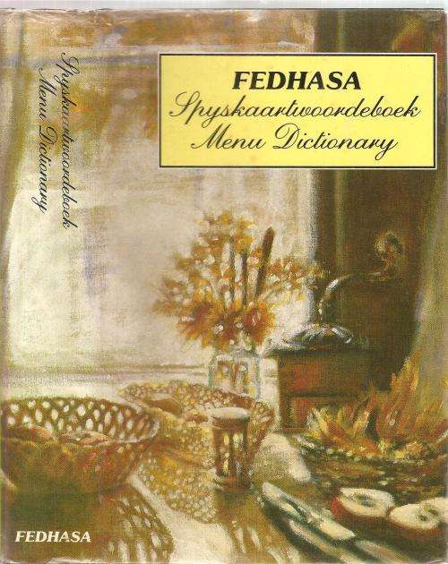 FEDHASA Menu Dictionary French, English, Afrikaans