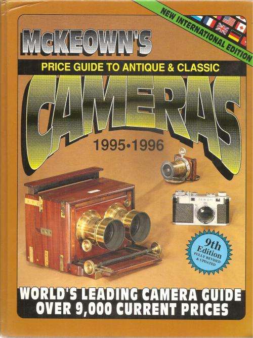 McKeowan`s Price Guide to Antique & Classic Cameras 1995-1996 9th edition