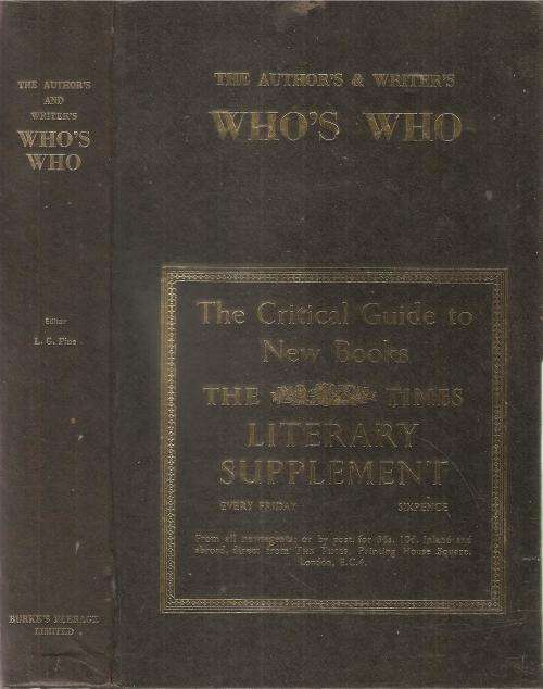 The Author`s & Writer`s Who`s Who - The Critical Guide to New Books
