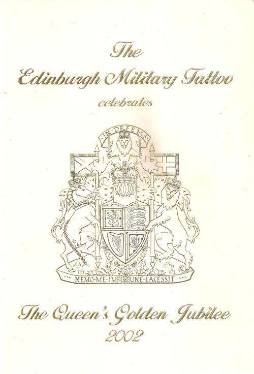 The Edinburgh Military Tattoo Celebrates The Queen`s Golden Jubilee 2002