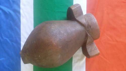 Zulu Milk Pail, hand carved wood possibly pre 1950`s