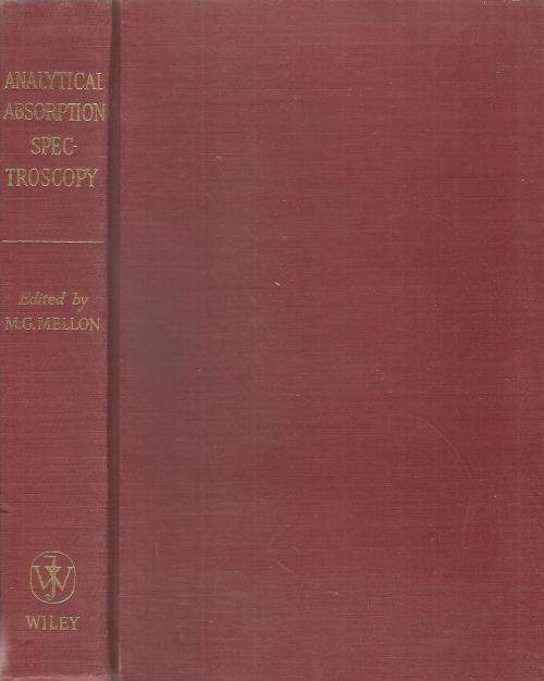 Analytical Absorption Spectroscopy Ed. M. G. Mellon