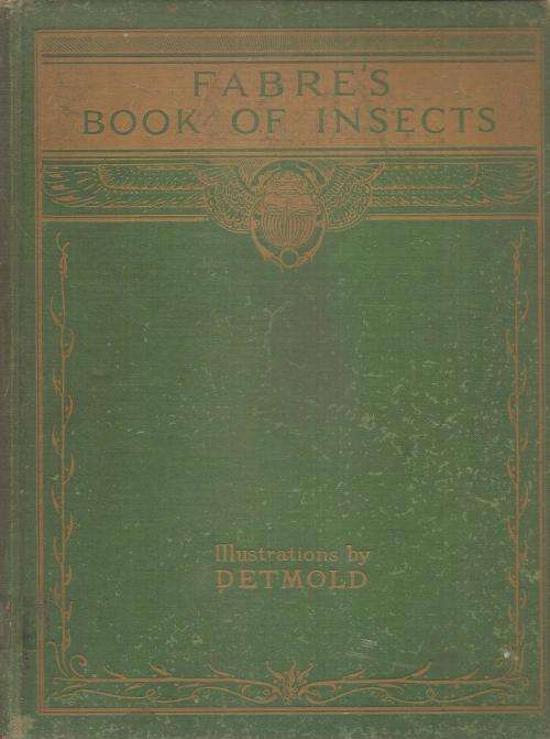 Fabre's Book of Insects, illustrations by Detmold