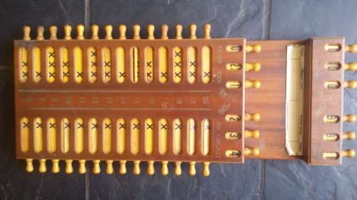 Kokoi Dart Board Game Counter, all wood fixtures