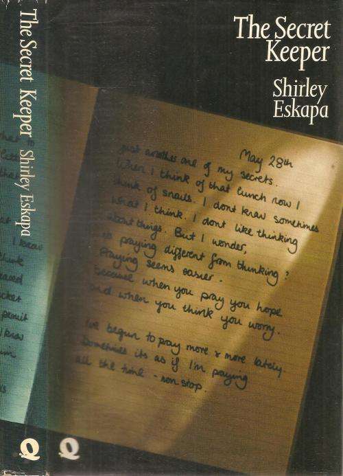 The Secret Keeper  By: Shirley Eskapa  ***Signed Copy***