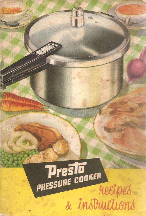 Presto Pressure Cooker Recipes and Instructions