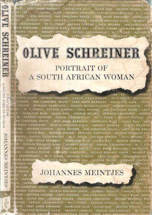 Olive Schreiner - Portrait of a South African Woman  By: Johannes Meintjes