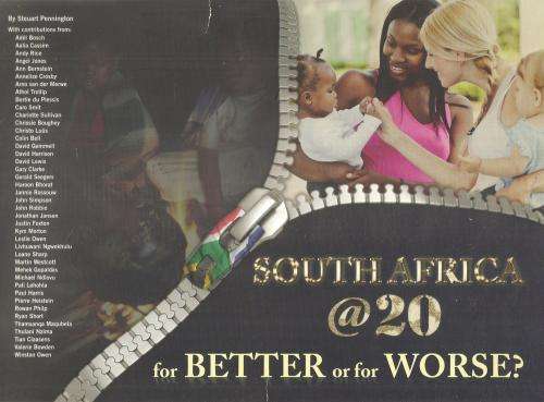 South Africa @20 for Better or for Worse By: Stewart Pennington ***Signed Copy***