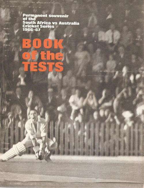 Book of the Tests - South Africa vs Australia Cricket Series 1966-67