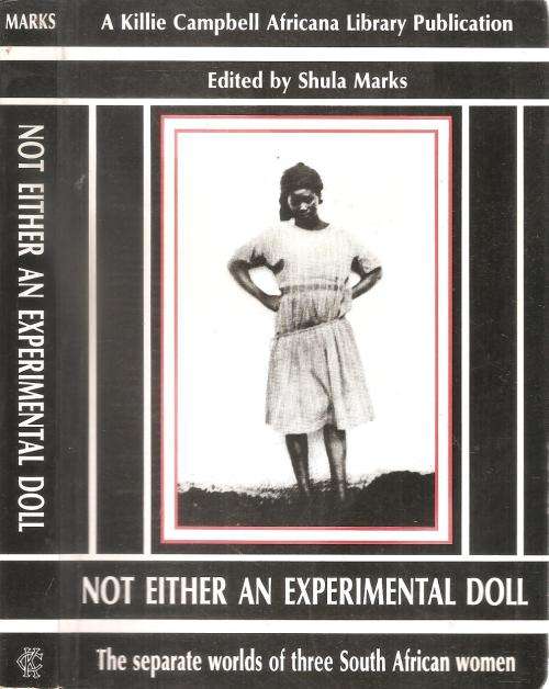 Not Either an Experimental Doll Ed. Shula Marks