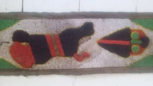 Early Yoruba Beaded Belt **Stunning early Piece Africana**
