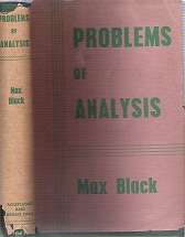 Problems Of Analysis By Max Black