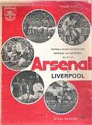 Arsenal Vs. Liverpool Official Programme 1972 - `73