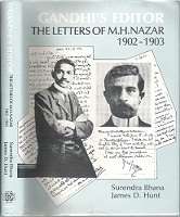 Gandhi`s Editor: The Letters Of M.H. Nazar 1902-1903 - By Surendra Bhana & James D. Hunt