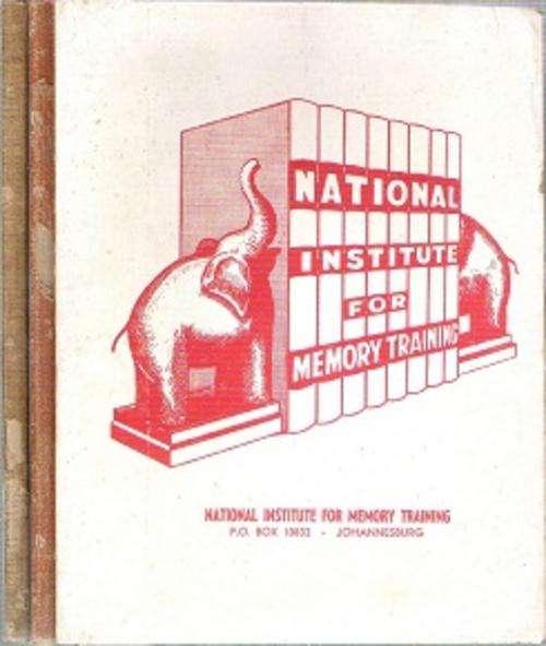 National Institute For Memory Training - Introduction By J. Robertson  **2 Volume Set**