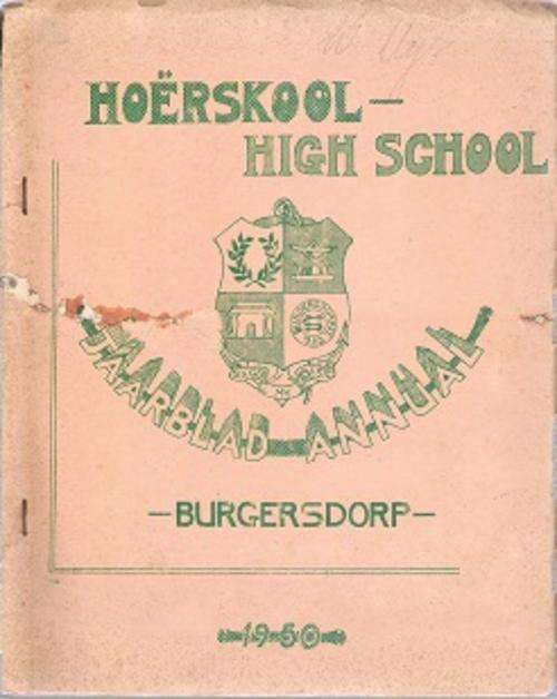 Burgersdorp Hoerskool Annual 1950