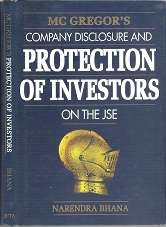 McGregor`s Company Disclosure & Protection Of Investors On The J.S.E