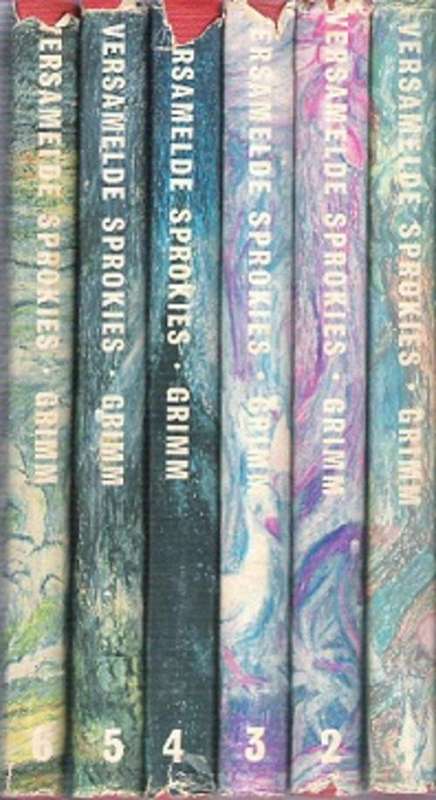 'Grimm' Afrikaans Childrens Books - 6 Volume Set - By Various Authors