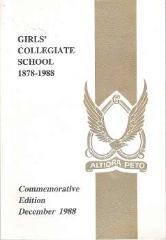 Girls` Collegiate School: Commemorative Edition - December 1988
