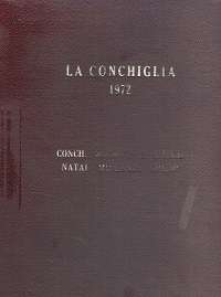 La Conchiglia 1972 , Set of Cone Shell Magazines for year of 1972 bound in hard covers.