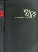 Who`s who in South African Racing edited by C Pinnell