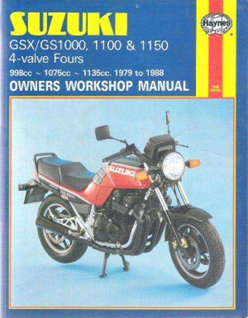 Suzuki GSX/GS1000 Owners Workshop Manual By: Pete Shoemark & Mark Coombs