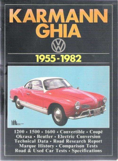 Karmann Ghia 1955-1982 By: R. M. Clarke