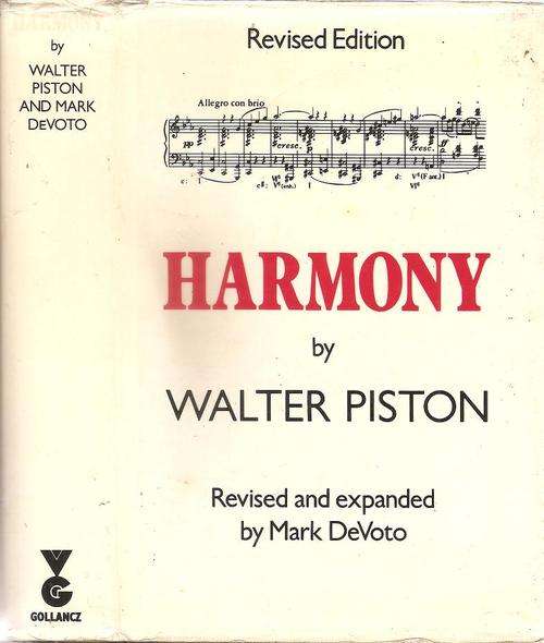 Harmony by Walter Piston   - Revised and Expanded By: Mark DeVoto