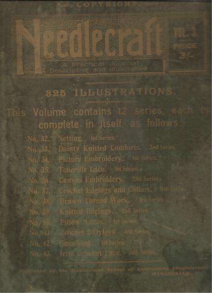 Needlecraft  Volume 3  By: The Manchester School of Embroidery
