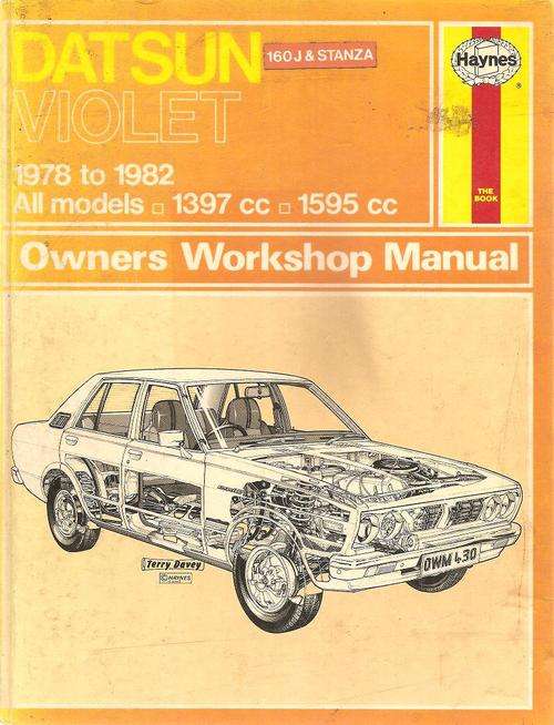 Datsun Violet 1976 to 1982, Owners Workshop Manual   By: J. H. Haynes