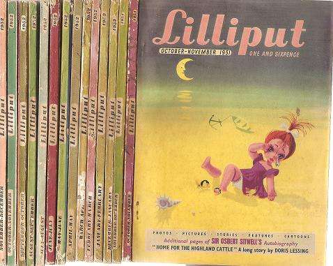 Lilliput Magazine  30 volumes from 1951 - 1954